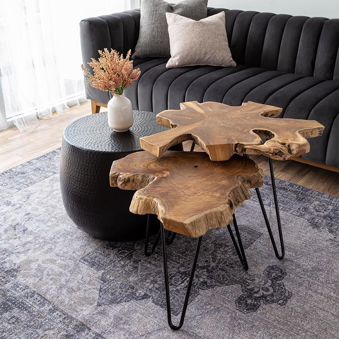 Natura Hairpin Nesting Table – S