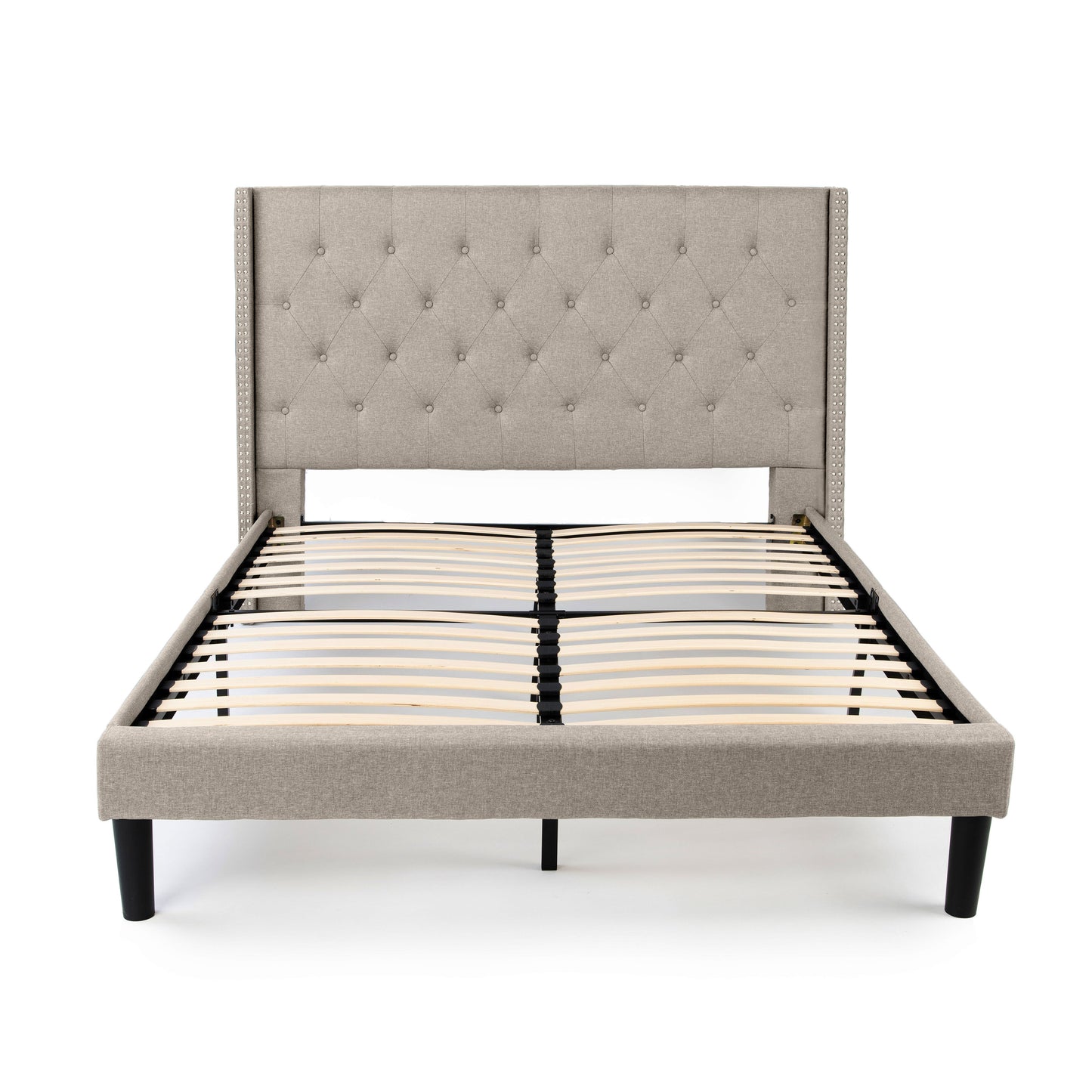 Delorious Bed Frame with Headboard