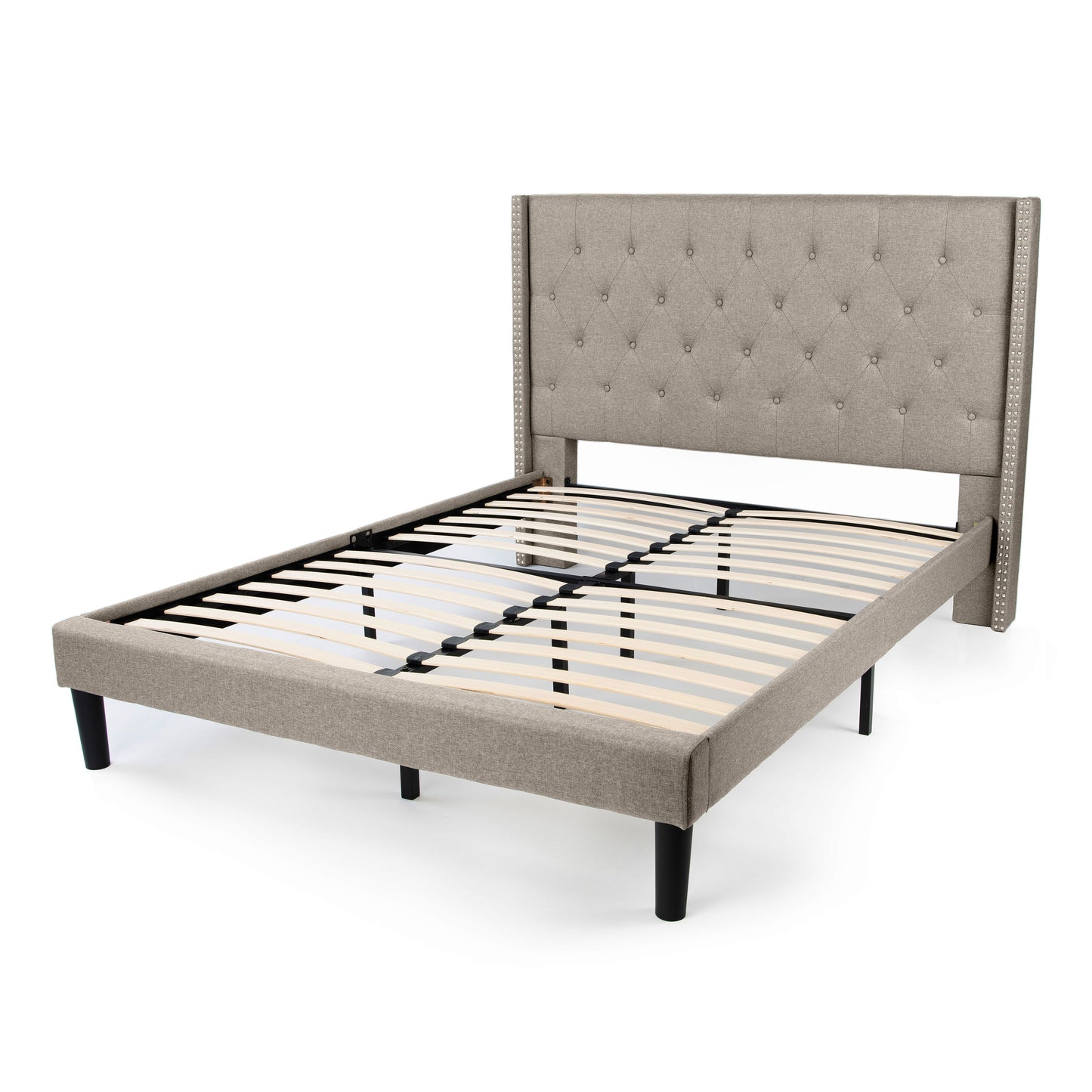 Delorious Bed Frame with Headboard