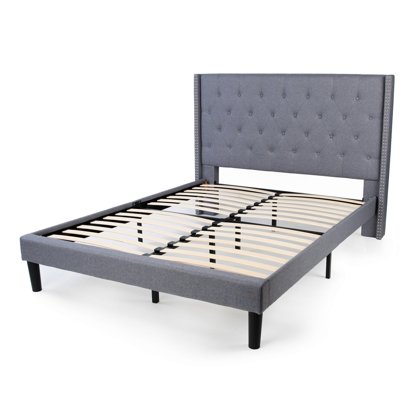 Delorious Bed Frame with Headboard