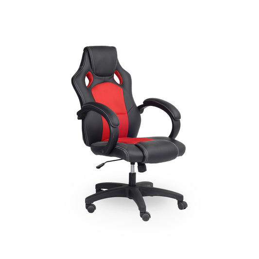 Adjustable Black and Red Modern Office Chair