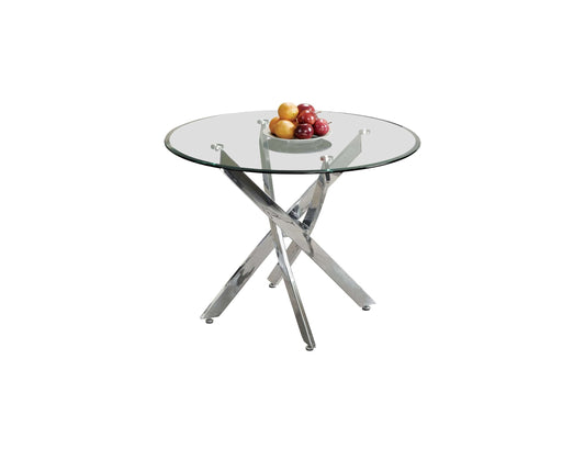 Round Glass 4 Person Table