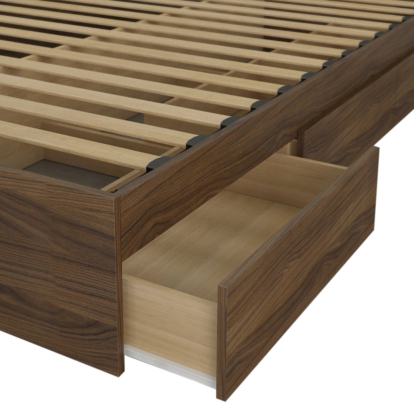 Storage Wood Bed